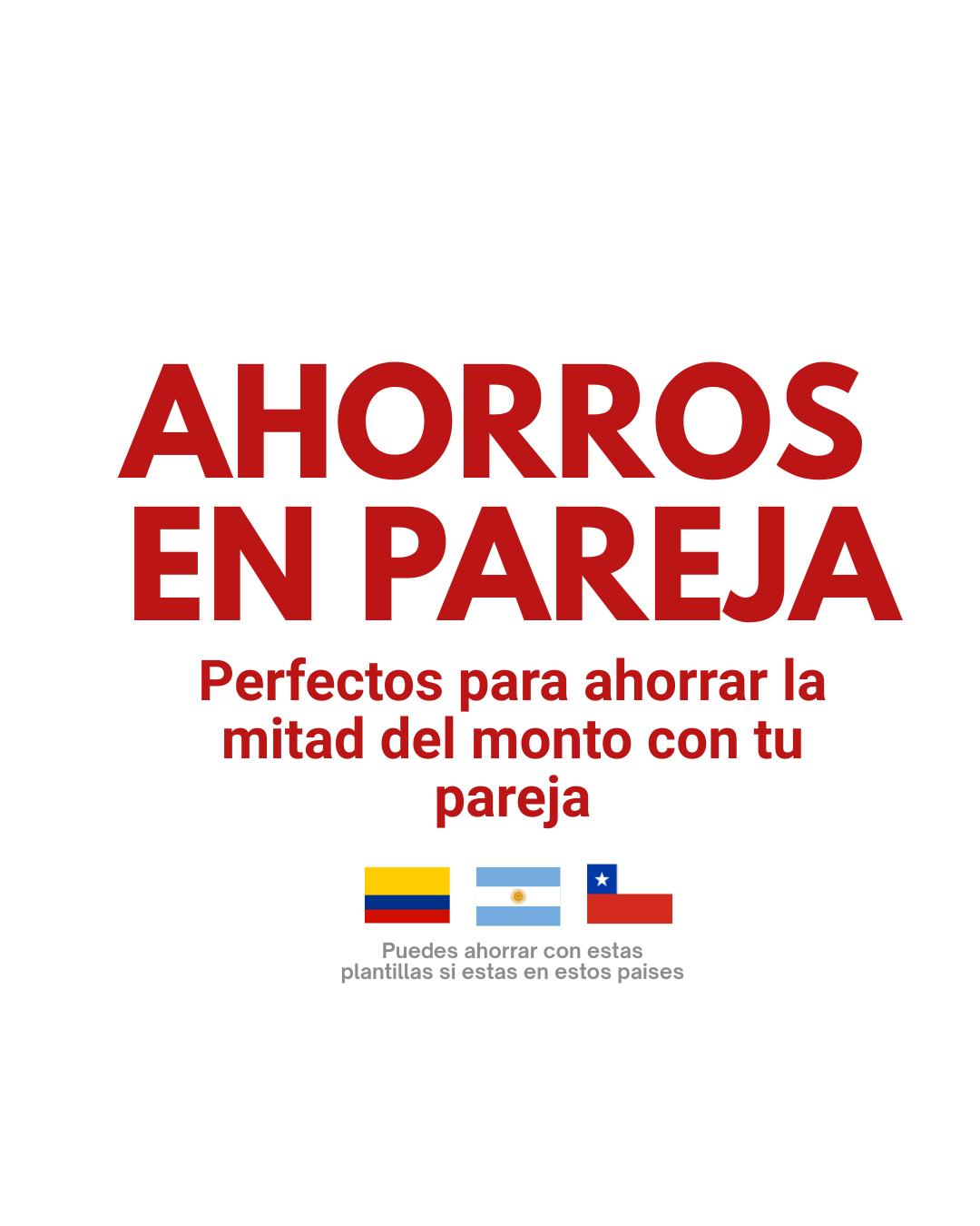 AHORROS EN PAREJA