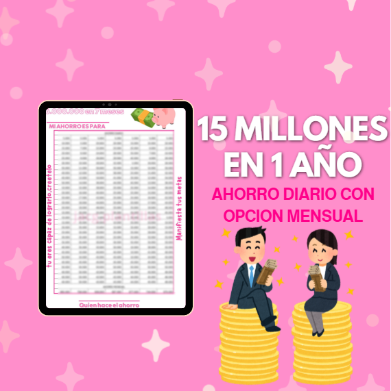 15 Millones en 1 año