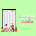 2.500.000 en 1 mes