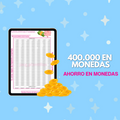 400.000 en monedas