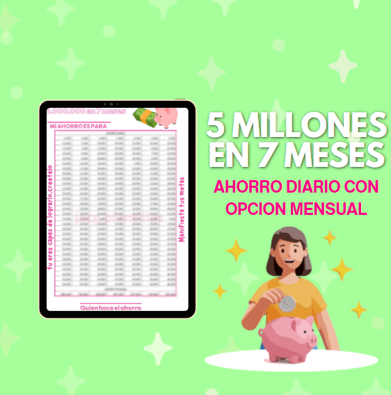 5 Millones en 7 meses