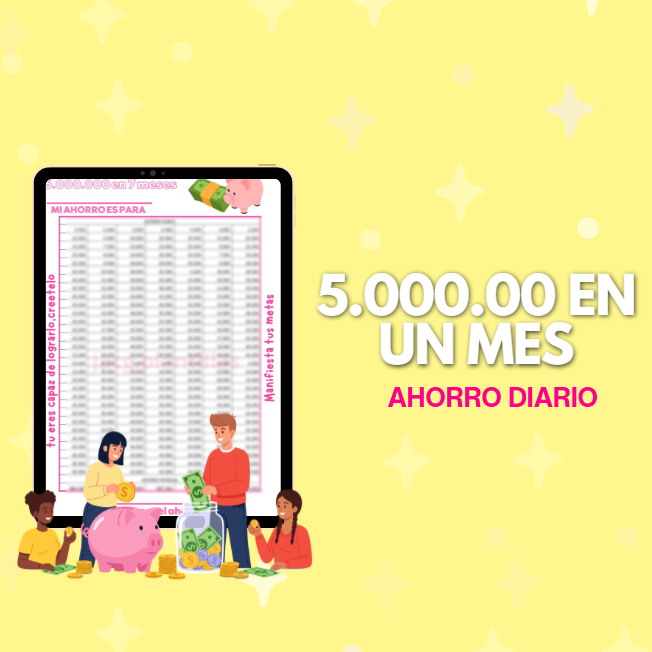 5 Millones en 1 mes