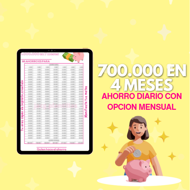 700.000 en 4 meses