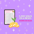 5.000 soles en 6 meses